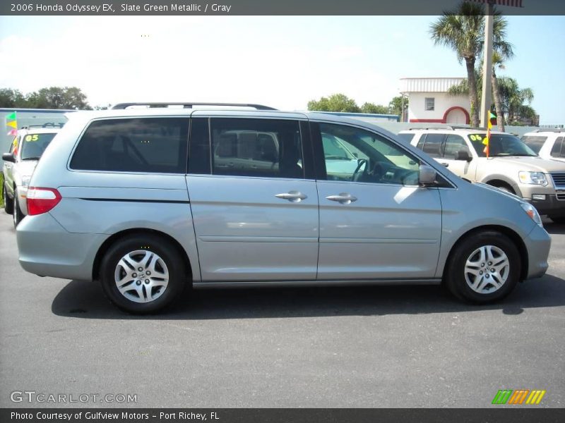 Slate Green Metallic / Gray 2006 Honda Odyssey EX