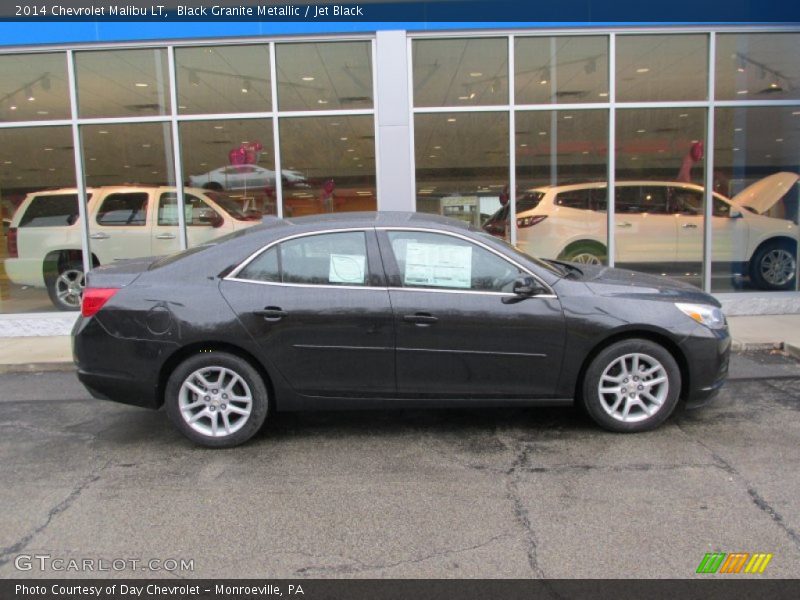 Black Granite Metallic / Jet Black 2014 Chevrolet Malibu LT