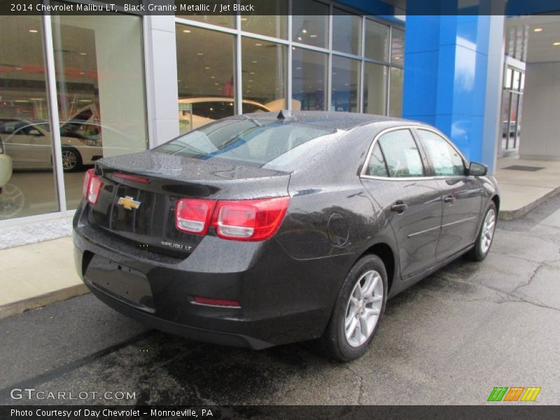 Black Granite Metallic / Jet Black 2014 Chevrolet Malibu LT