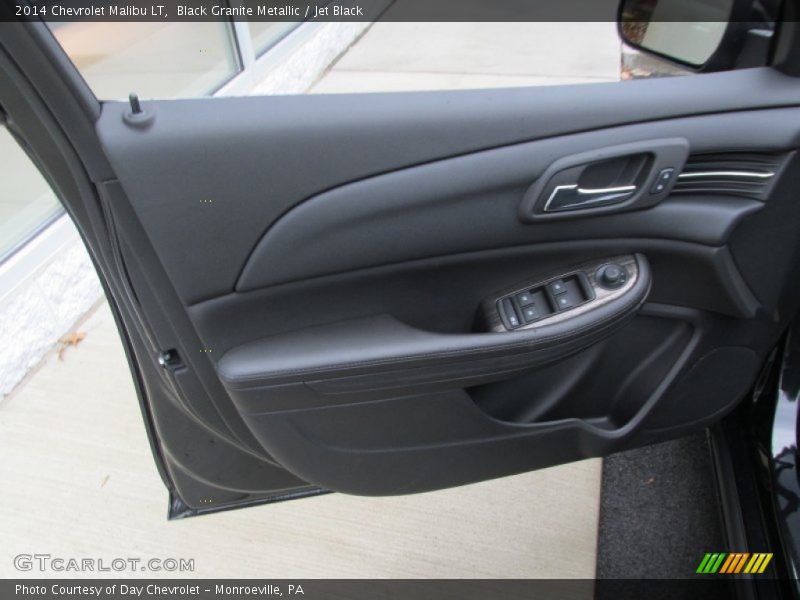 Black Granite Metallic / Jet Black 2014 Chevrolet Malibu LT