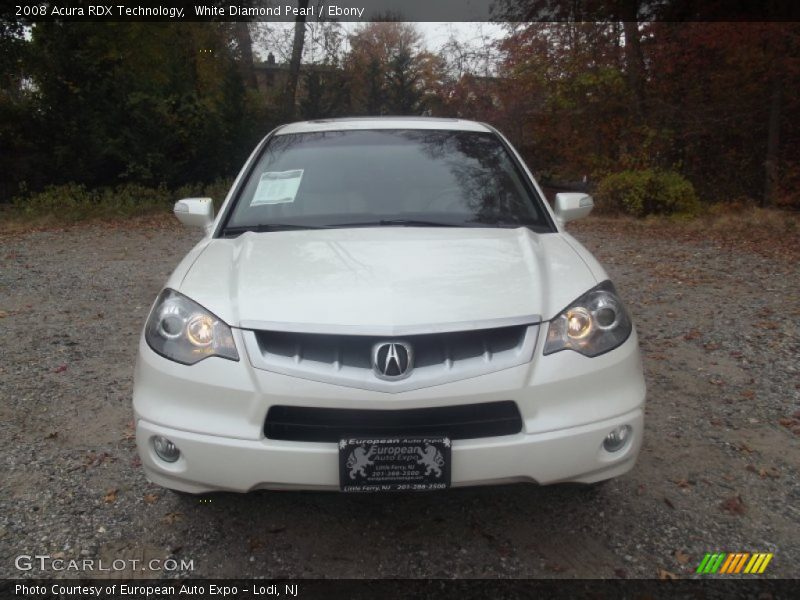 White Diamond Pearl / Ebony 2008 Acura RDX Technology