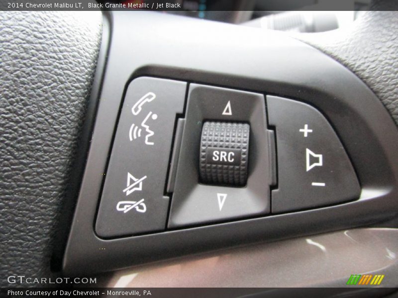 Black Granite Metallic / Jet Black 2014 Chevrolet Malibu LT