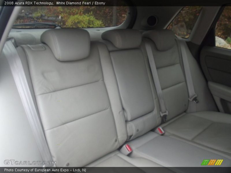 White Diamond Pearl / Ebony 2008 Acura RDX Technology