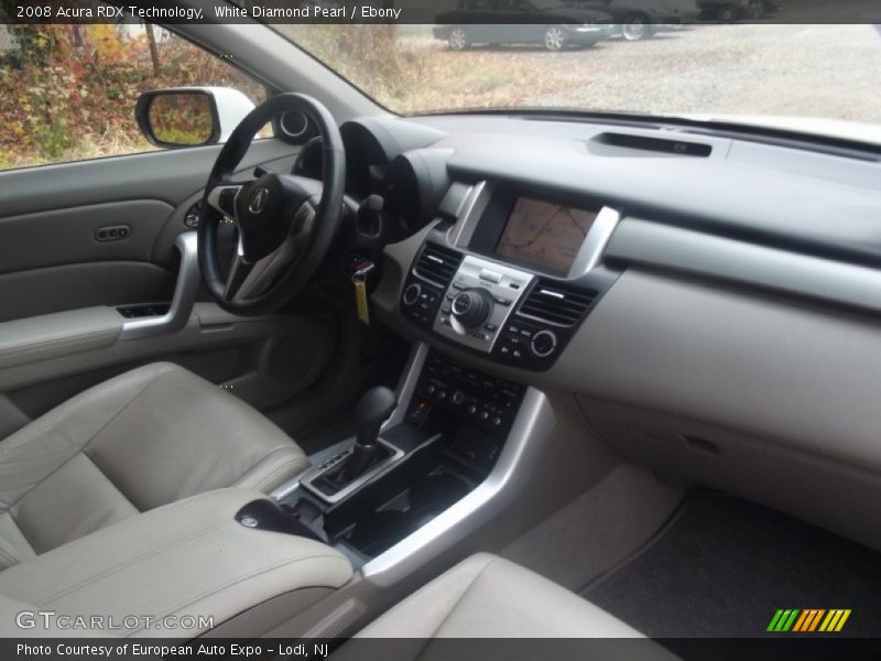 White Diamond Pearl / Ebony 2008 Acura RDX Technology
