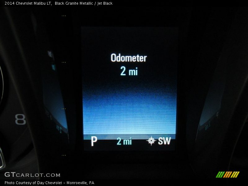 Black Granite Metallic / Jet Black 2014 Chevrolet Malibu LT