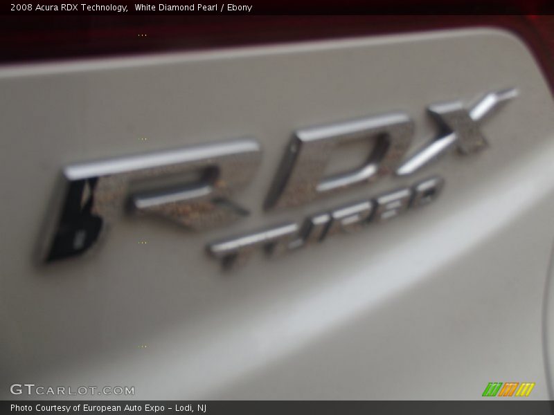 White Diamond Pearl / Ebony 2008 Acura RDX Technology