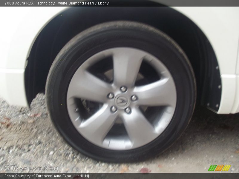 White Diamond Pearl / Ebony 2008 Acura RDX Technology