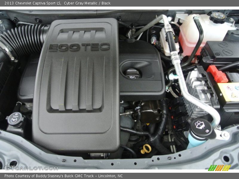 Cyber Gray Metallic / Black 2013 Chevrolet Captiva Sport LS