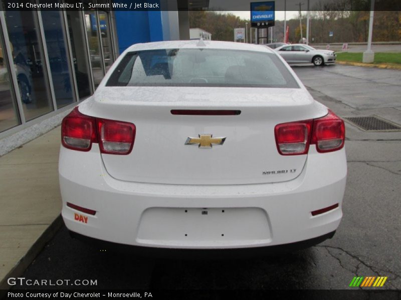 Summit White / Jet Black 2014 Chevrolet Malibu LT