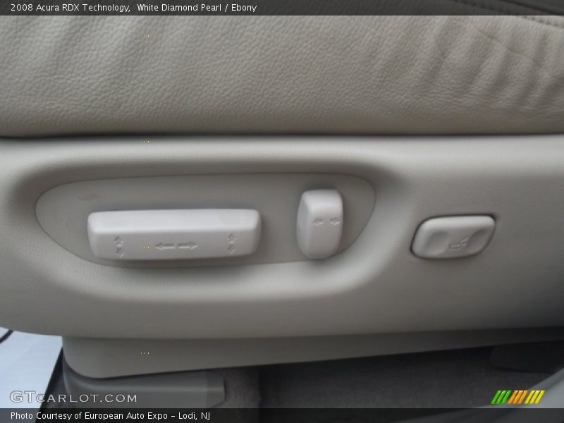 White Diamond Pearl / Ebony 2008 Acura RDX Technology