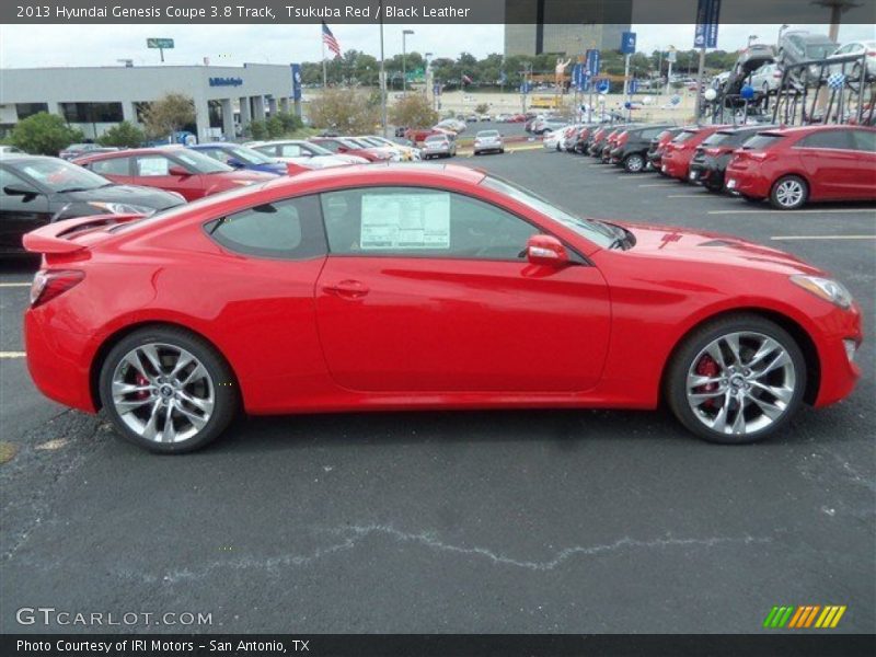 Tsukuba Red / Black Leather 2013 Hyundai Genesis Coupe 3.8 Track