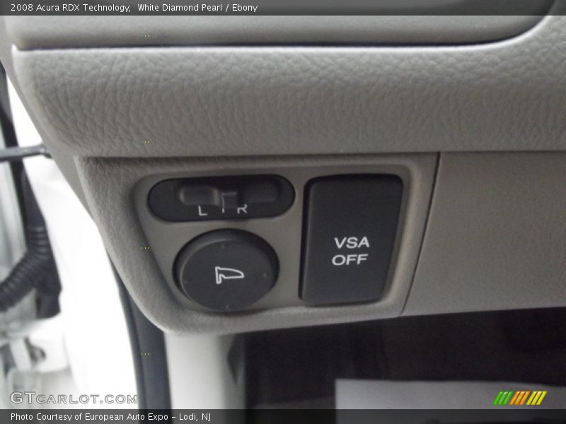 White Diamond Pearl / Ebony 2008 Acura RDX Technology