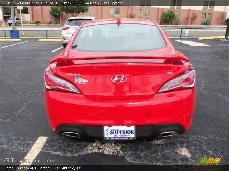 Tsukuba Red / Black Leather 2013 Hyundai Genesis Coupe 3.8 Track