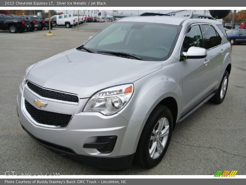 Silver Ice Metallic / Jet Black 2013 Chevrolet Equinox LT