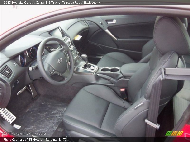 Tsukuba Red / Black Leather 2013 Hyundai Genesis Coupe 3.8 Track