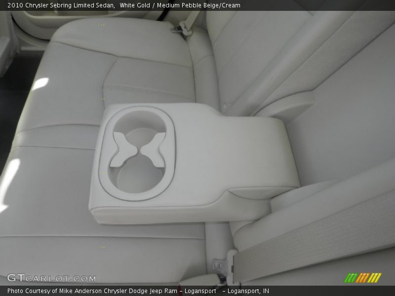 White Gold / Medium Pebble Beige/Cream 2010 Chrysler Sebring Limited Sedan