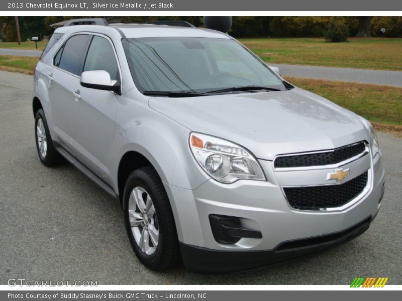 Silver Ice Metallic / Jet Black 2013 Chevrolet Equinox LT