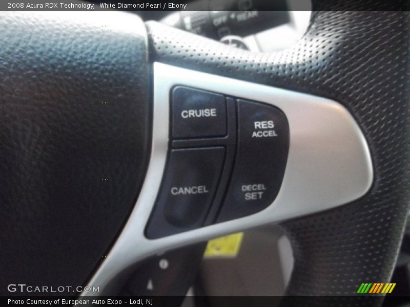 White Diamond Pearl / Ebony 2008 Acura RDX Technology