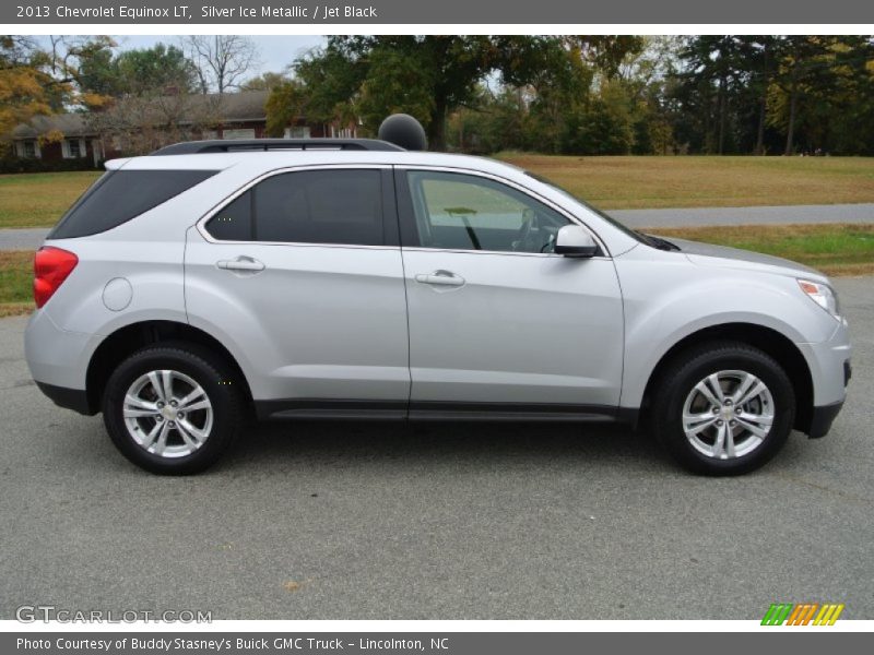 Silver Ice Metallic / Jet Black 2013 Chevrolet Equinox LT