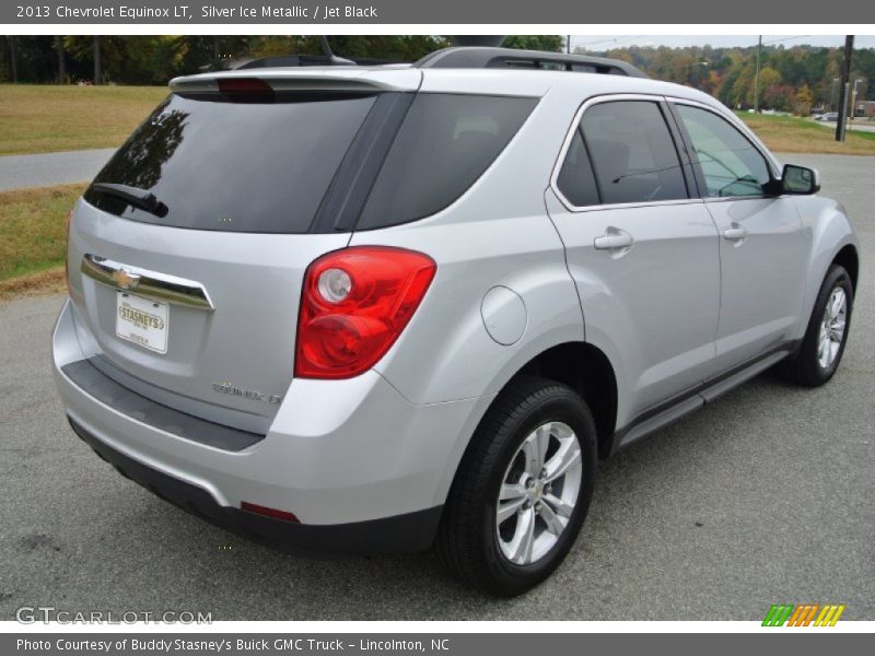 Silver Ice Metallic / Jet Black 2013 Chevrolet Equinox LT