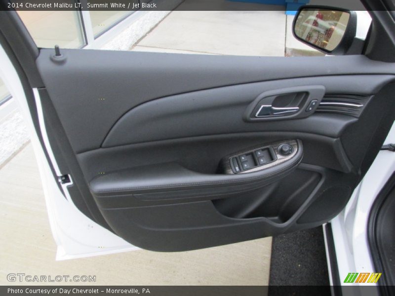 Summit White / Jet Black 2014 Chevrolet Malibu LT