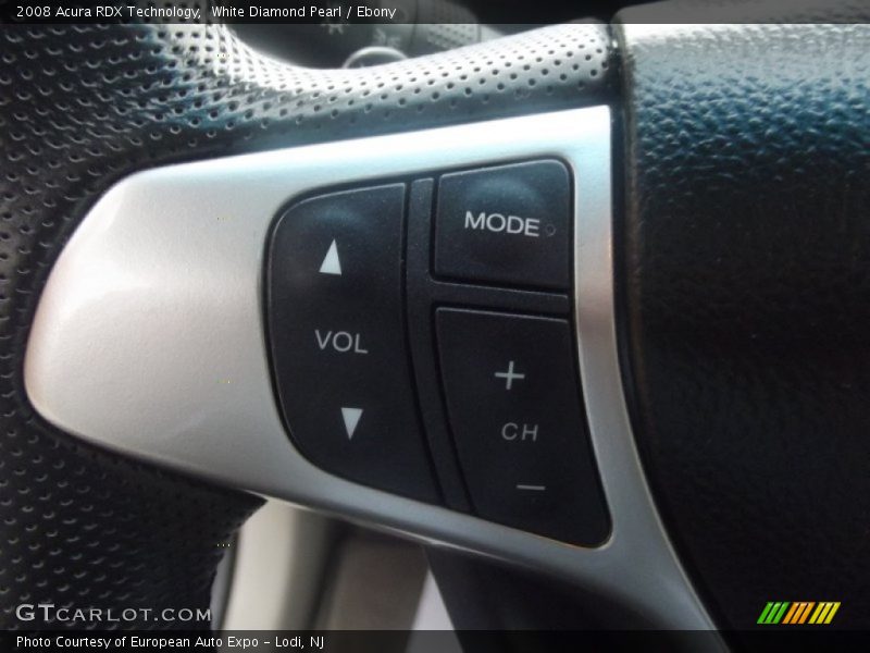 White Diamond Pearl / Ebony 2008 Acura RDX Technology