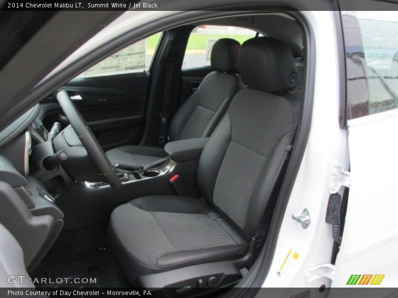 Summit White / Jet Black 2014 Chevrolet Malibu LT