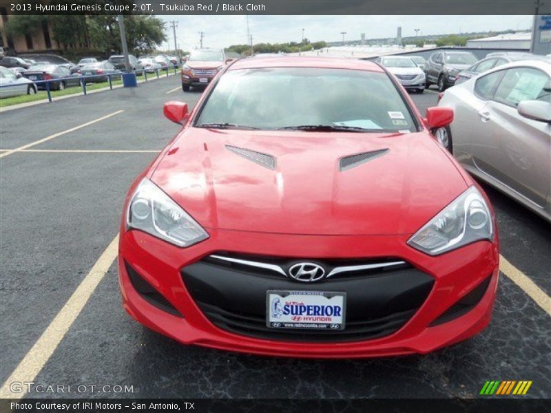 Tsukuba Red / Black Cloth 2013 Hyundai Genesis Coupe 2.0T