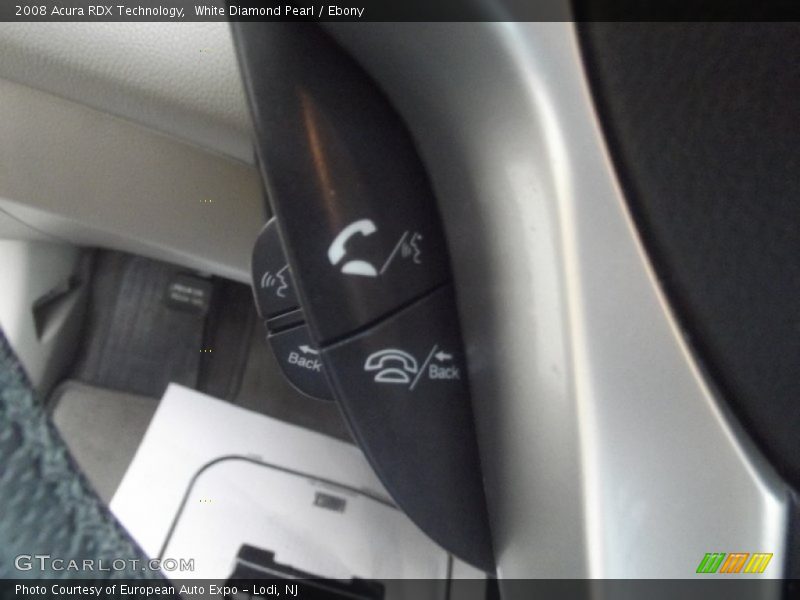 White Diamond Pearl / Ebony 2008 Acura RDX Technology