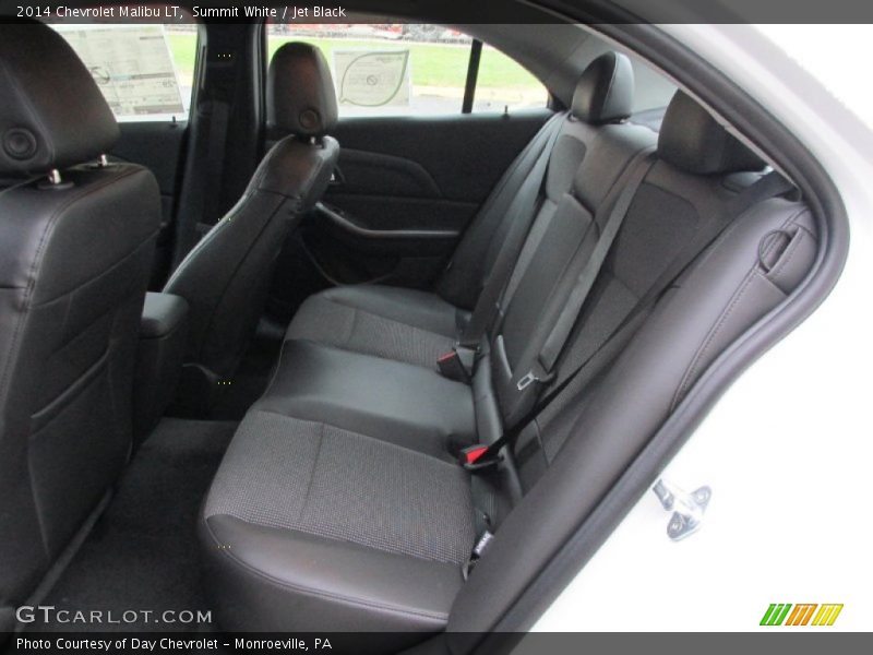 Summit White / Jet Black 2014 Chevrolet Malibu LT