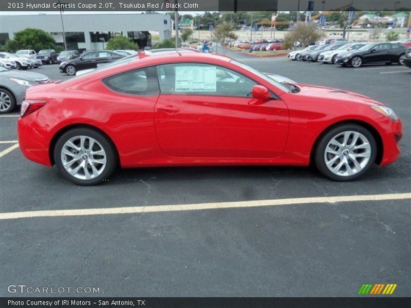 Tsukuba Red / Black Cloth 2013 Hyundai Genesis Coupe 2.0T