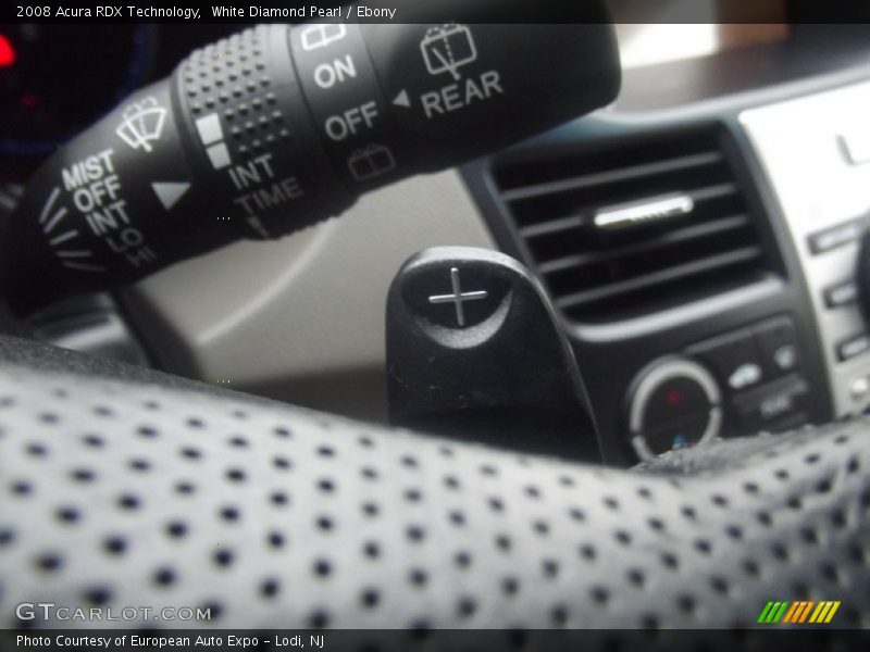 White Diamond Pearl / Ebony 2008 Acura RDX Technology