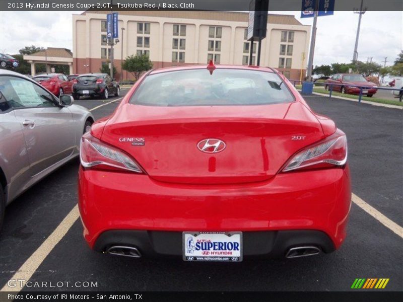 Tsukuba Red / Black Cloth 2013 Hyundai Genesis Coupe 2.0T