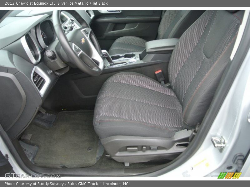 Silver Ice Metallic / Jet Black 2013 Chevrolet Equinox LT