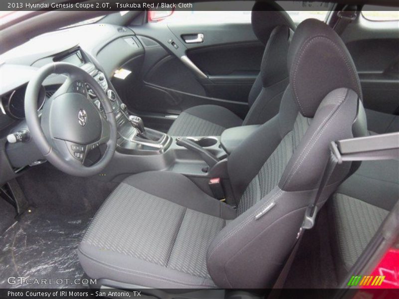 Tsukuba Red / Black Cloth 2013 Hyundai Genesis Coupe 2.0T