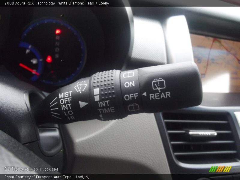 White Diamond Pearl / Ebony 2008 Acura RDX Technology