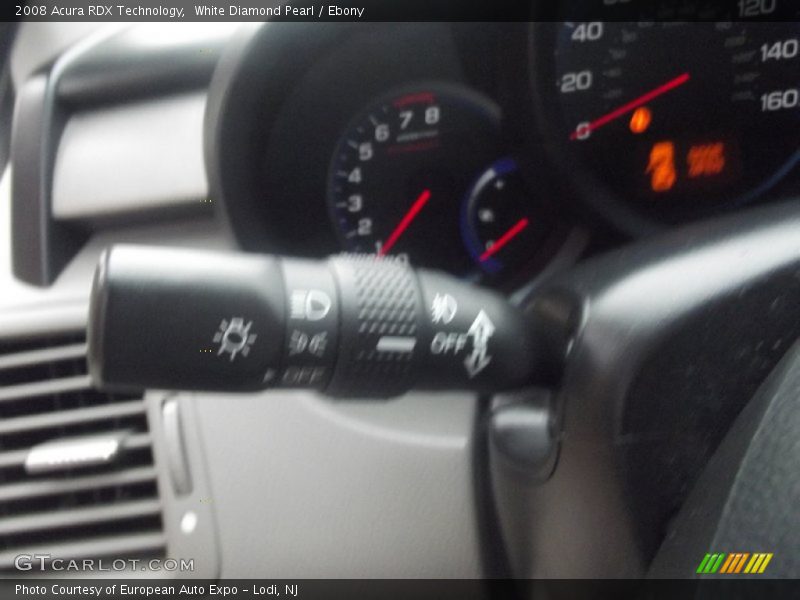 White Diamond Pearl / Ebony 2008 Acura RDX Technology