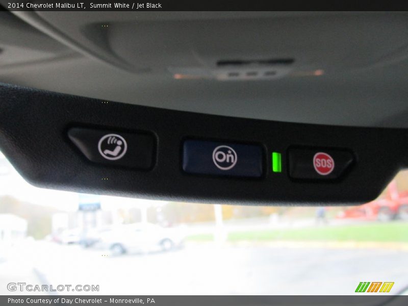 Summit White / Jet Black 2014 Chevrolet Malibu LT