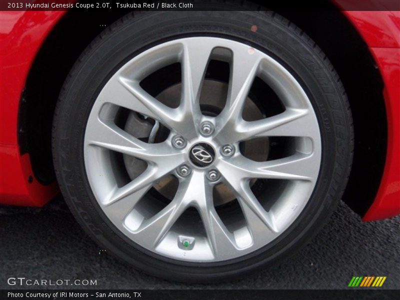 Tsukuba Red / Black Cloth 2013 Hyundai Genesis Coupe 2.0T