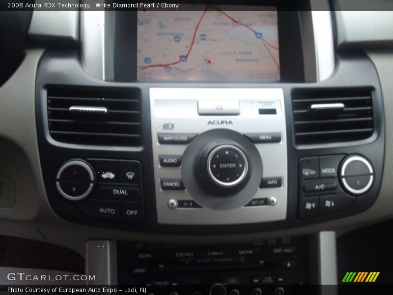 White Diamond Pearl / Ebony 2008 Acura RDX Technology