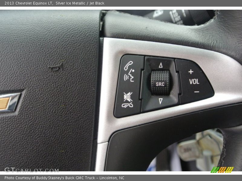 Silver Ice Metallic / Jet Black 2013 Chevrolet Equinox LT
