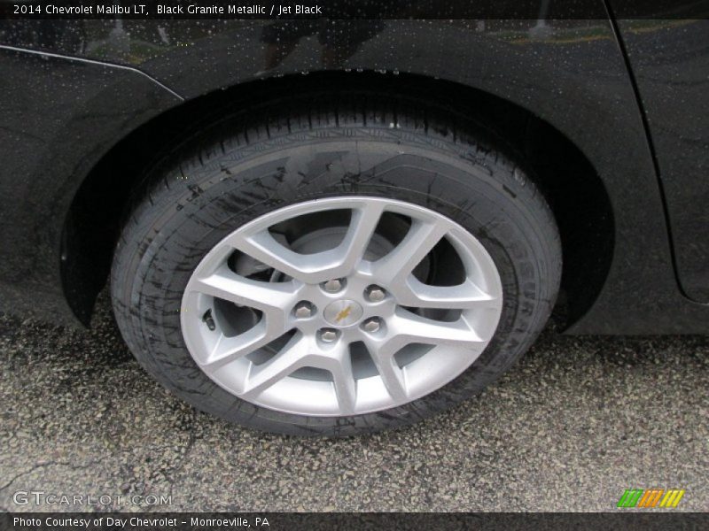 Black Granite Metallic / Jet Black 2014 Chevrolet Malibu LT