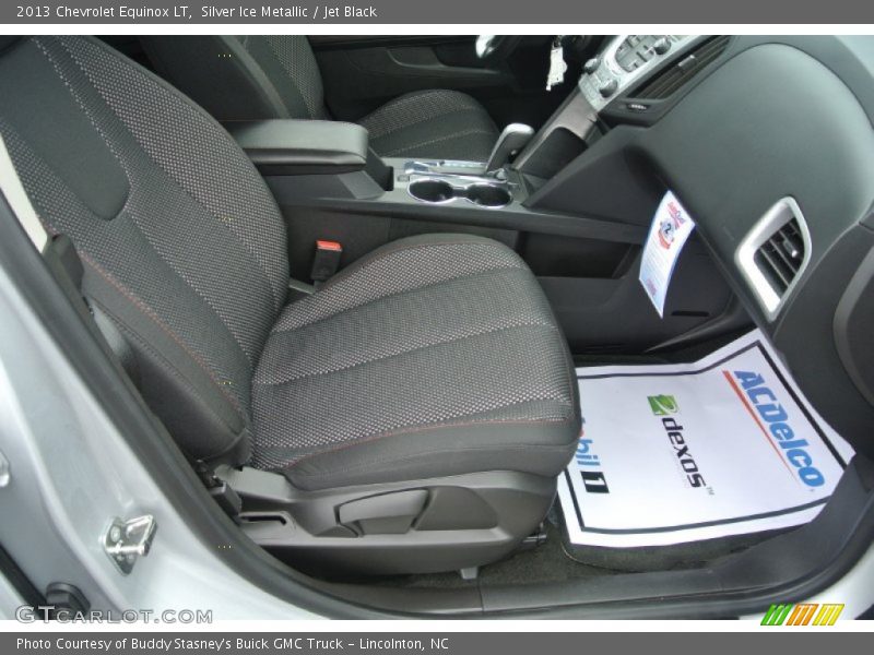 Silver Ice Metallic / Jet Black 2013 Chevrolet Equinox LT
