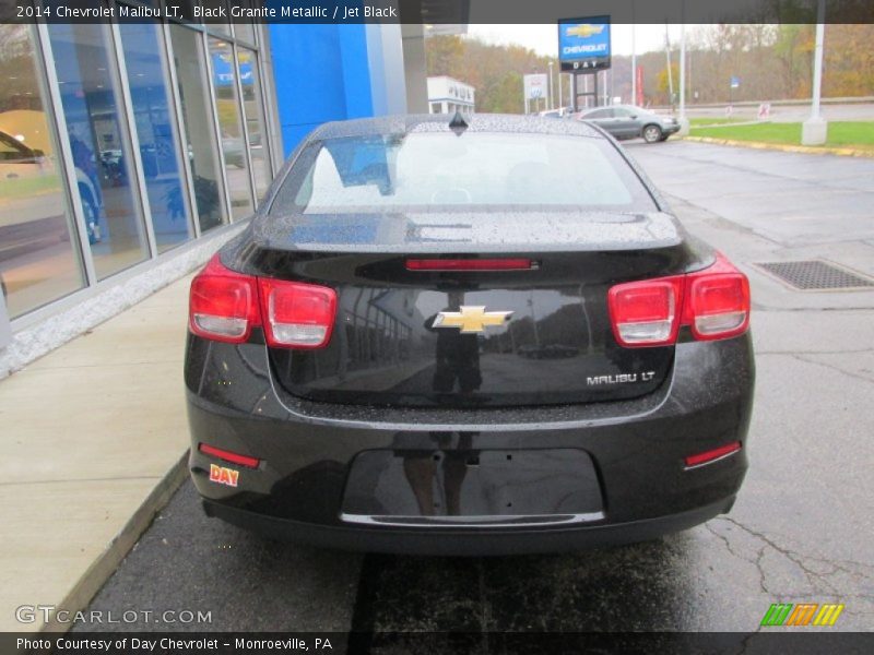 Black Granite Metallic / Jet Black 2014 Chevrolet Malibu LT