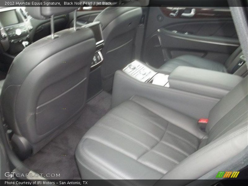 Black Noir Pearl / Jet Black 2012 Hyundai Equus Signature