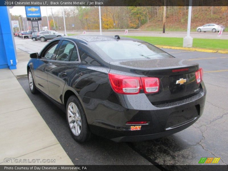 Black Granite Metallic / Jet Black 2014 Chevrolet Malibu LT