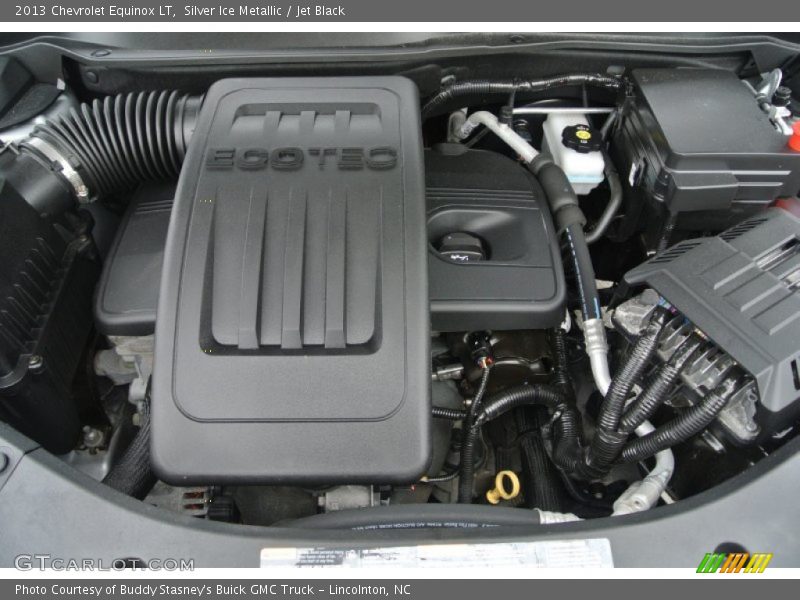 Silver Ice Metallic / Jet Black 2013 Chevrolet Equinox LT