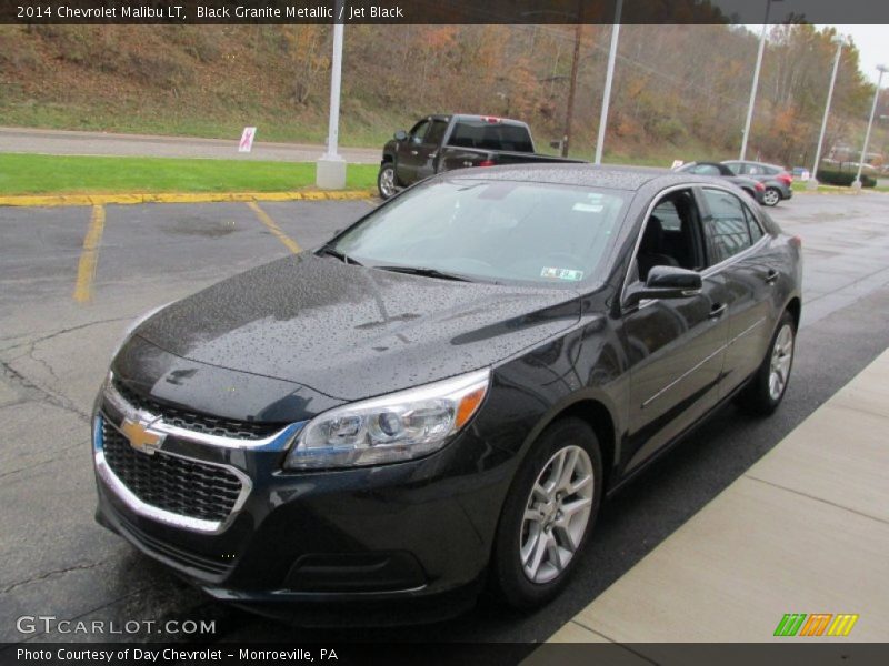 Black Granite Metallic / Jet Black 2014 Chevrolet Malibu LT