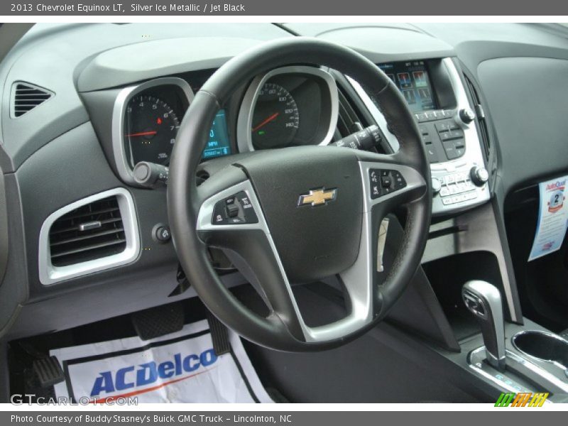 Silver Ice Metallic / Jet Black 2013 Chevrolet Equinox LT