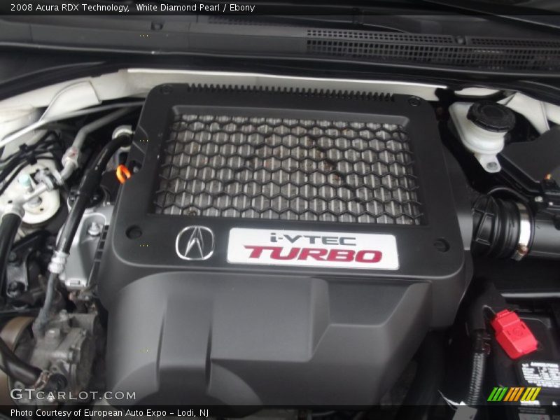 White Diamond Pearl / Ebony 2008 Acura RDX Technology